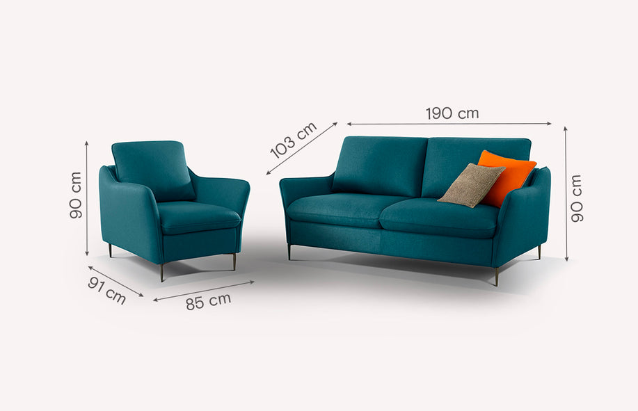 BOGART sofa and armchair set-1