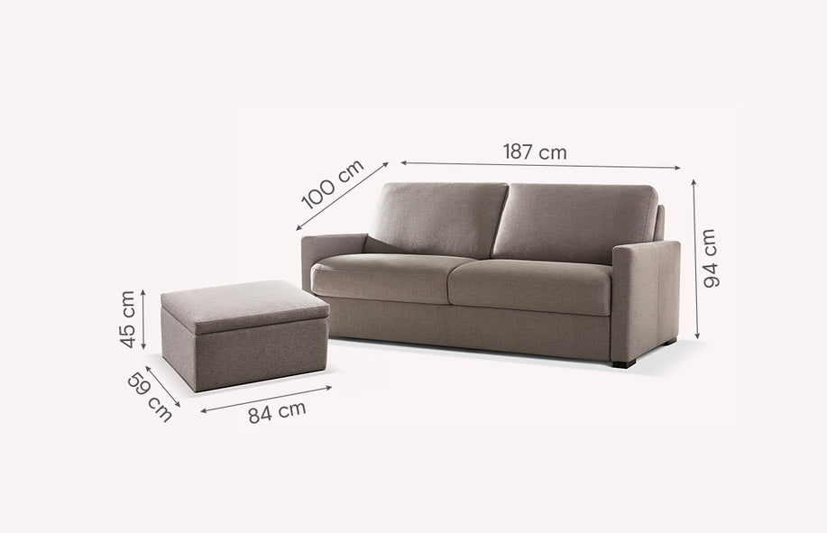 LYON sofa and pouf set-1