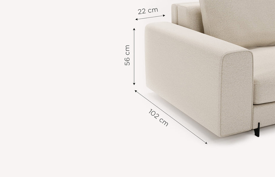 Module NELLY Accoudoir Large +500 tissus & cuirs-1