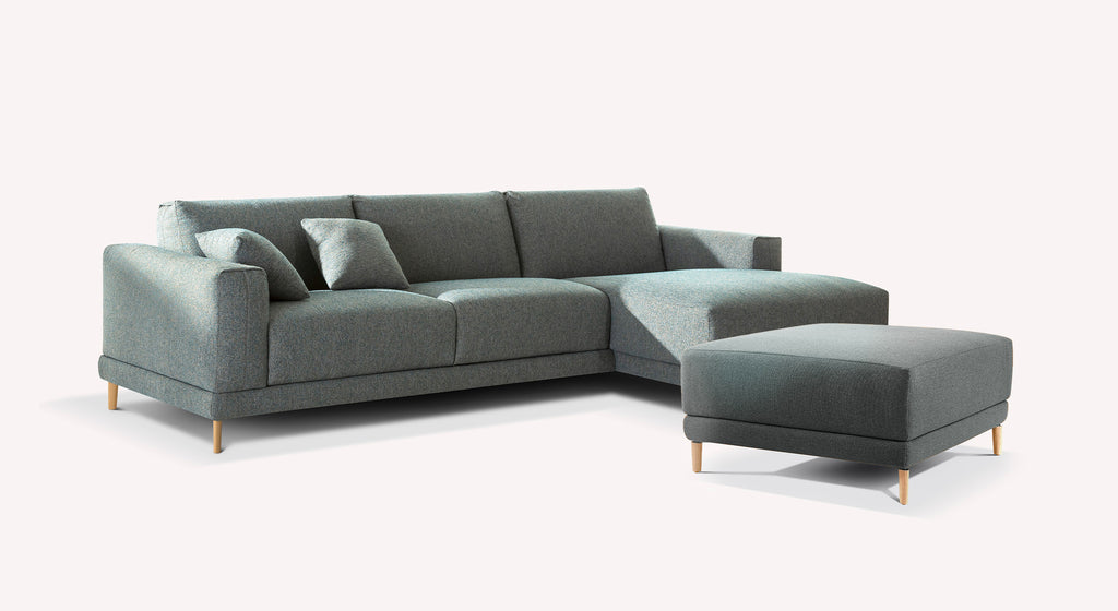 BAKER corner sofa and ottoman set