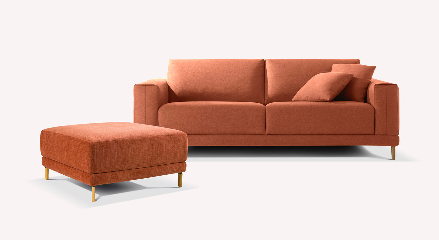 BAKER sofa and ottoman set