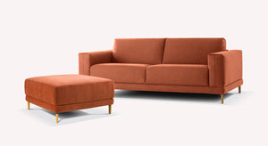 BAKER sofa and ottoman set