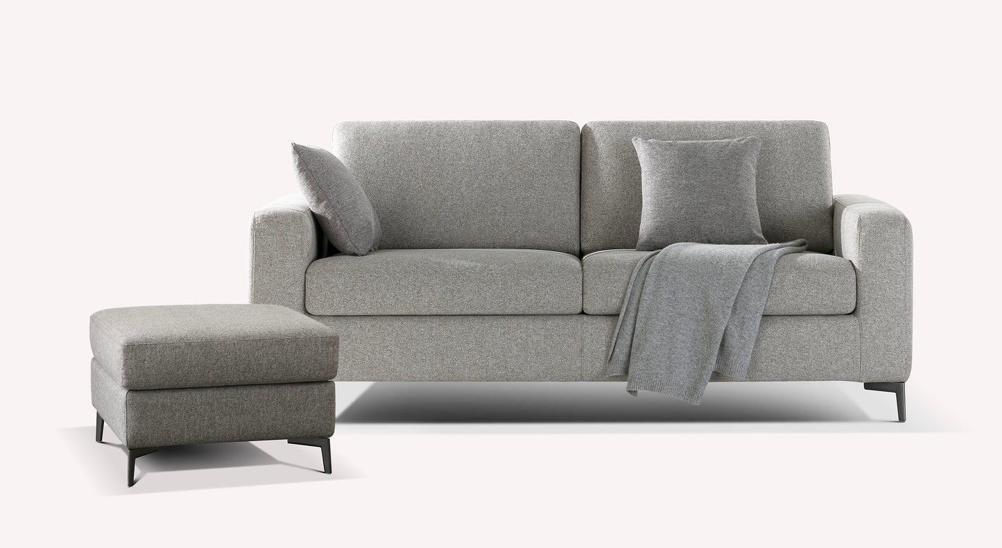 LISBONA sofa and pouf set