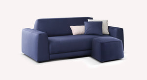 ONYX sofa and pouf set