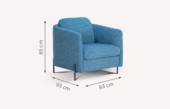 Fauteuil LAPP Shock Denim-1