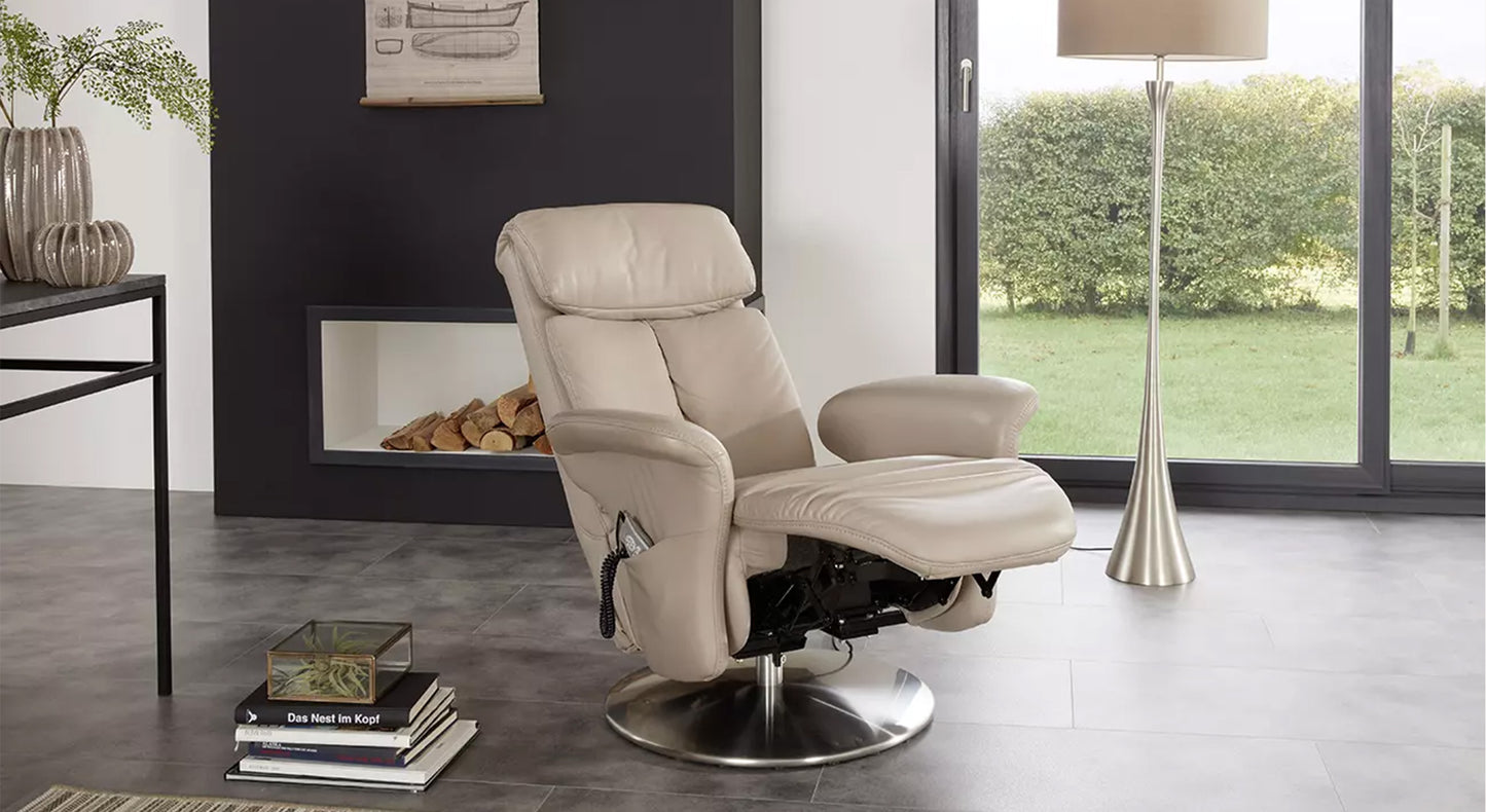 Fauteuil Relax 7418 Easy Swing massage +50 tissus & cuirs au choix