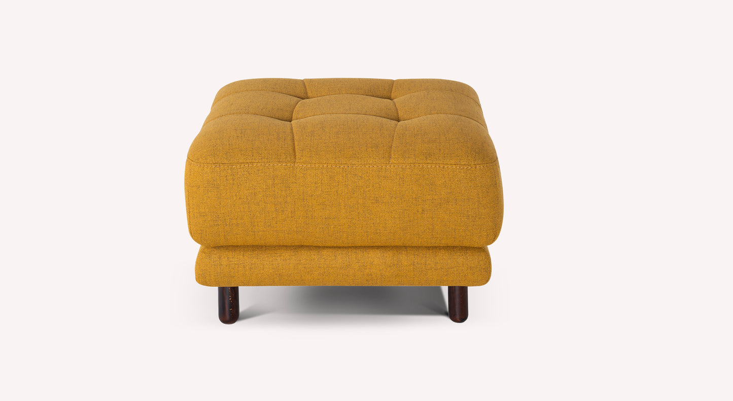 CLARK corner sofa and pouf set