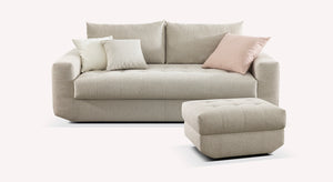 STELLA straight sofa and ottoman set