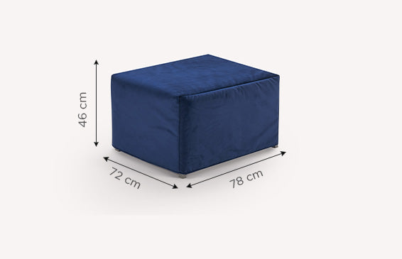 Pouf Lit LÉO Nobile Bond Ocean-1