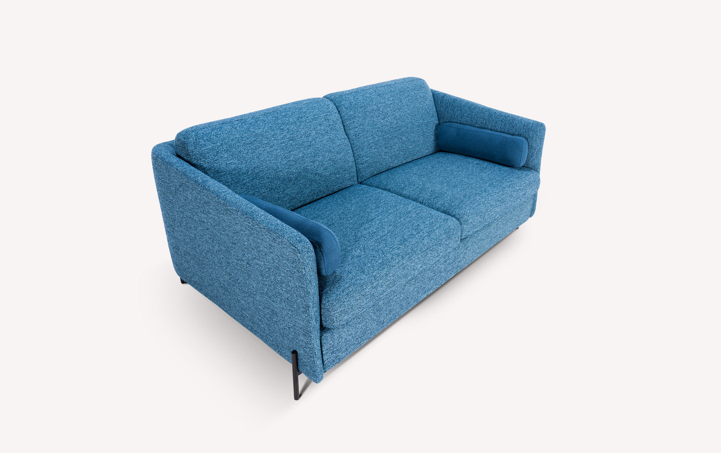 LAPP Shock Denim sofa and ottoman set