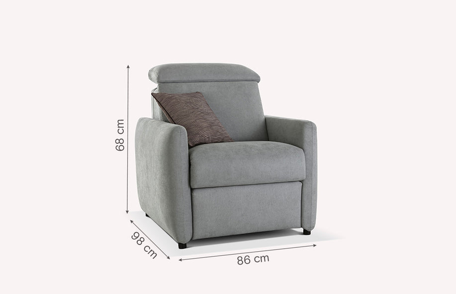 Fauteuil Relax BRUCE +500 tissus & cuirs-1