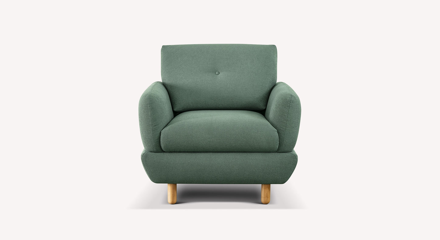 FINN Fluf Eucalyptus Armchair