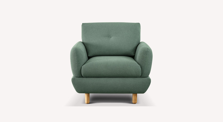 FINN Fluf Eucalyptus Armchair-1