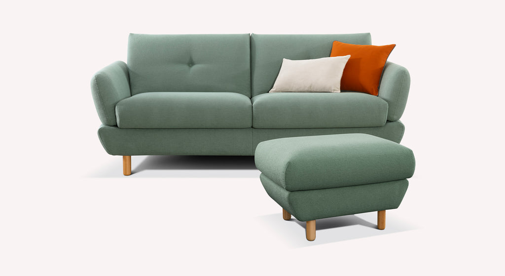 FINN sofa and pouf set