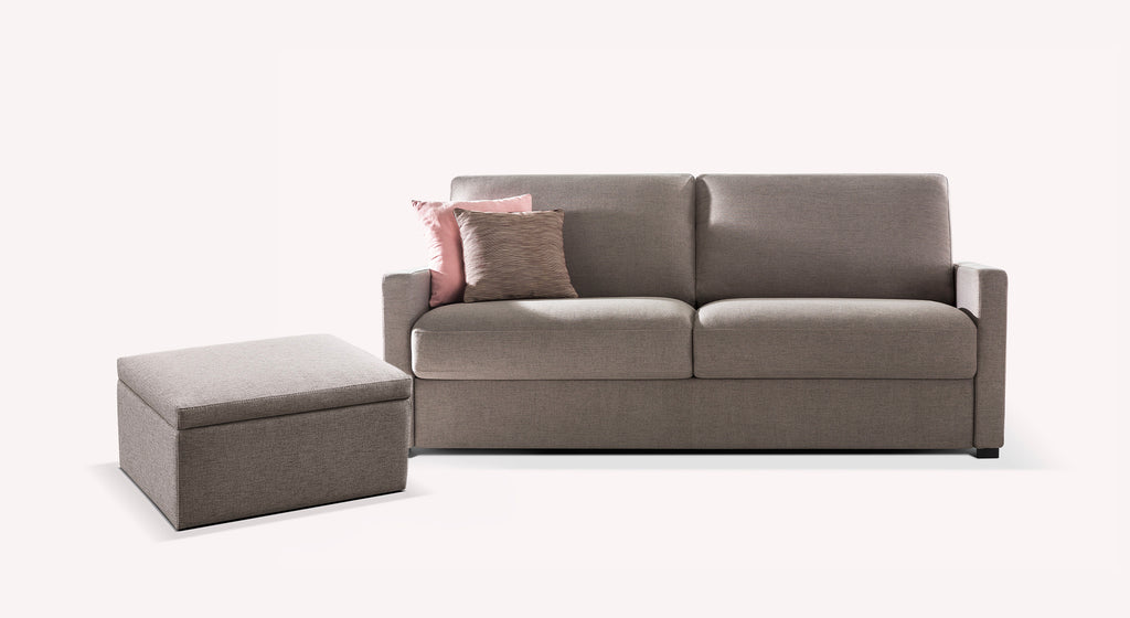 LYON sofa and pouf set