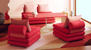 SUISSE Pack Sofa and armchairs with tables